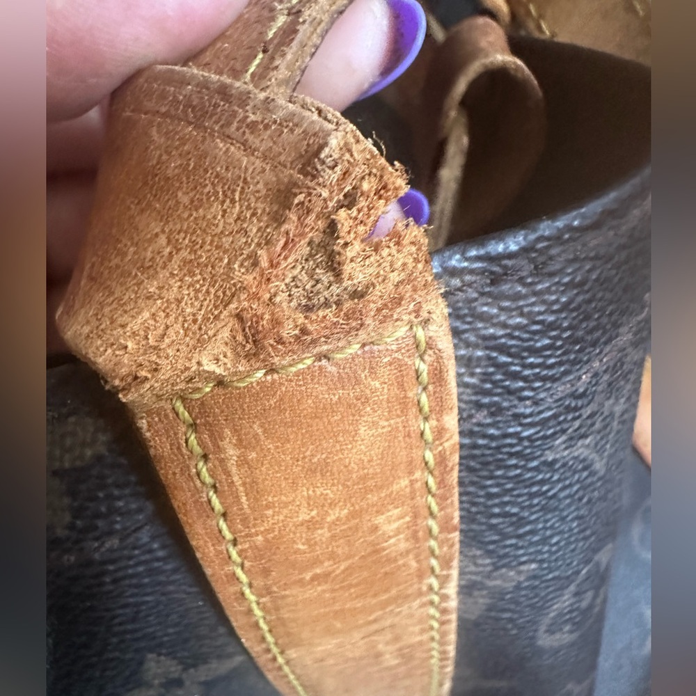 Vintage Louis Vuitton Monogram Canvas Randonnee PM Bag - DAMAGED - Picture 15 of 16